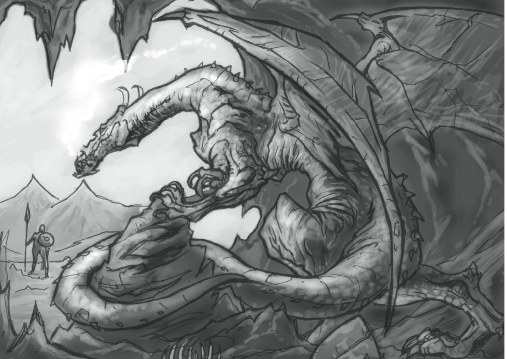 Knight and Dragon